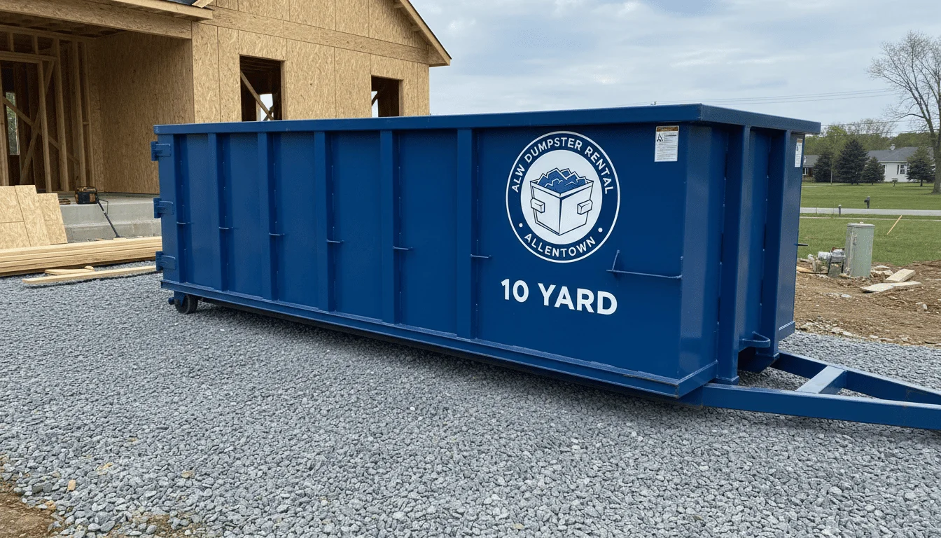 10-Yard Dumpster Rental Allentown, PA