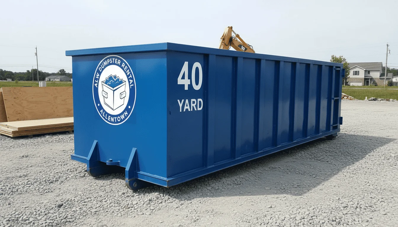 40-Yard Dumpster Rental Allentown, PA