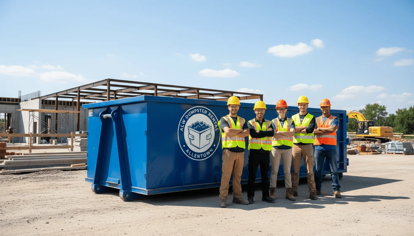 Construction Dumpster Rental Allentown, PA
